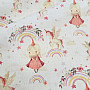 Cotton fabric RAINBOW FAIRY