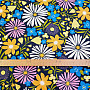 Cotton fabric DAISIES