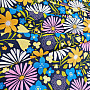 Cotton fabric DAISIES