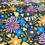 Cotton fabric DAISIES