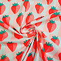 Cotton fabric STRAWBERRIES