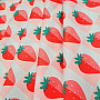 Cotton fabric STRAWBERRIES