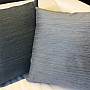 Chenille pillow-case ELIA greyblue