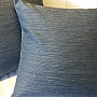 Chenille pillow-case ELIA greyblue