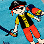 Childrens piece rug PIRATE