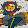 Childrens rug ASTRONAUT