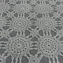 Decorative fabric RICAMI GRIS