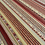 Modern exclusive carpet ETNO NOBLES red strip