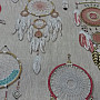 Decorative fabric DREAM CATCHER linen