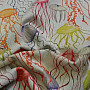 Decorative fabric JELLYFISH digital print