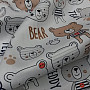 Decorative fabric TEDDYBEAR