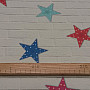 Children decorative fabric STARS