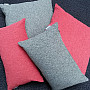 Decorative cushion cover DYNAMIC gray