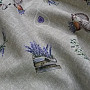 Decorative fabric LAVENDER BICYCLE 2