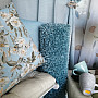 Decorative fabric LEIRE turquoise