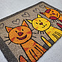 COLORFUL CATS doormat