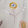 Embroidered decorative fabric flowers RICHMOND multi