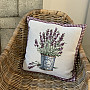 Tapestry cushion cover FLOWERS FROM PROVENCE LAVENDER