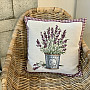 Tapestry cushion cover FLOWERS FROM PROVENCE LAVENDER