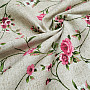 Decorative fabric Flowers RAME pink