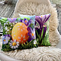 Decorative cushion cover CROCUSES