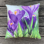 Decorative cushion cover CROCUSES