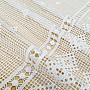 Crocheted stained glass curtain GERSTER 11428