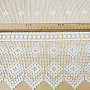 Crocheted stained glass curtain GERSTER 11428