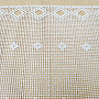 Crocheted stained glass curtain GERSTER 11428