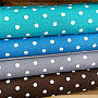 Decorative fabric dot NEO 606 petrol blue