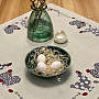 Embroidered Easter tablecloth and scarves KOHOUT and SLEPICE