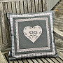 Tapestry cushion cover SELSKÁ JIZBA gray