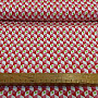 Cotton fabric NOHO red