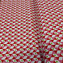 Cotton fabric NOHO red