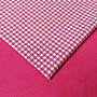 Unicolored decorative fabric LISO 306 pink