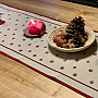 Tapestry tablecloth and scarf CHRISTMAS CANDLE