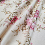 Decorative fabric ROSE RAKEL white