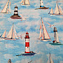 Decorative fabric BERMEO LIGHTHOUSE 101