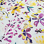 Decorative fabric ALENA lilac flowers