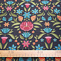 Decorative fabric  MARIE black