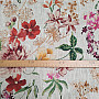 Linen fabric MEADOW FLOWERS