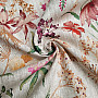 Linen fabric MEADOW FLOWERS