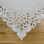 Embroidered tablecloth Lace