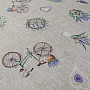 Decorative fabric LAVENDER BICYCLE 2