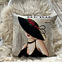 Tapestry cushion cover LADY NEW YORK