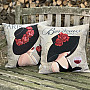 Tapestry cushion cover LADY PARIS