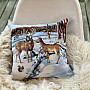 Christmas tapestry cover DEER