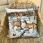 Christmas tapestry cover DEER