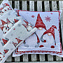 Christmas tapestry cover CHRISTMAS ELVES