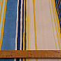 Decorative fabric Stripe blue-yellow 140 cm